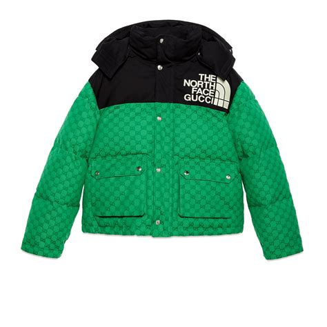 gucci men jacket green|north face gucci jacket green.